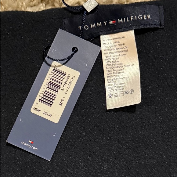 NEW TOMMY HILFIGER MENS QUILTED PUFFER SCARF ( a unique scarf ) - Picture 5 of 5